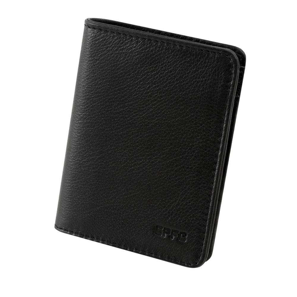 Carteira De Couro Preto Anti Furto 1992