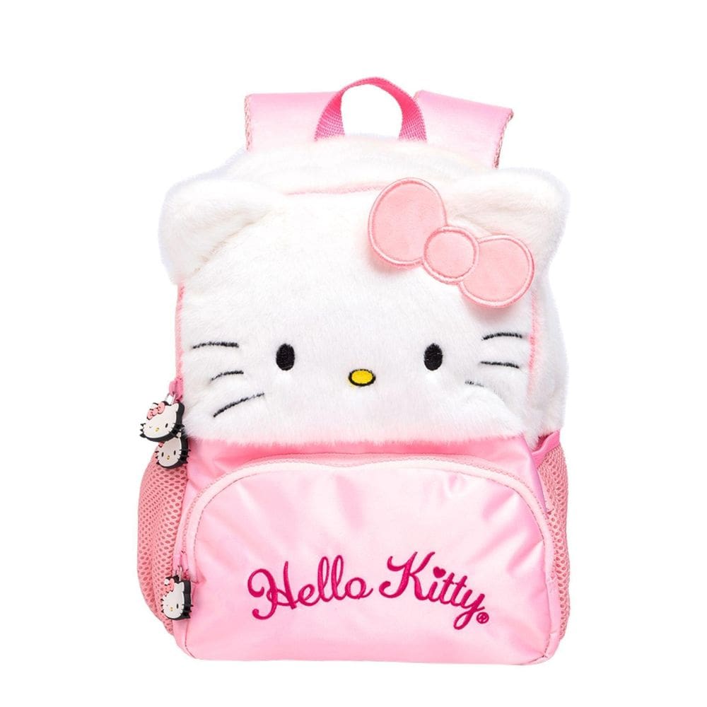 Mochila Escolar De Costas Hello Kitty Pelúcia 15402