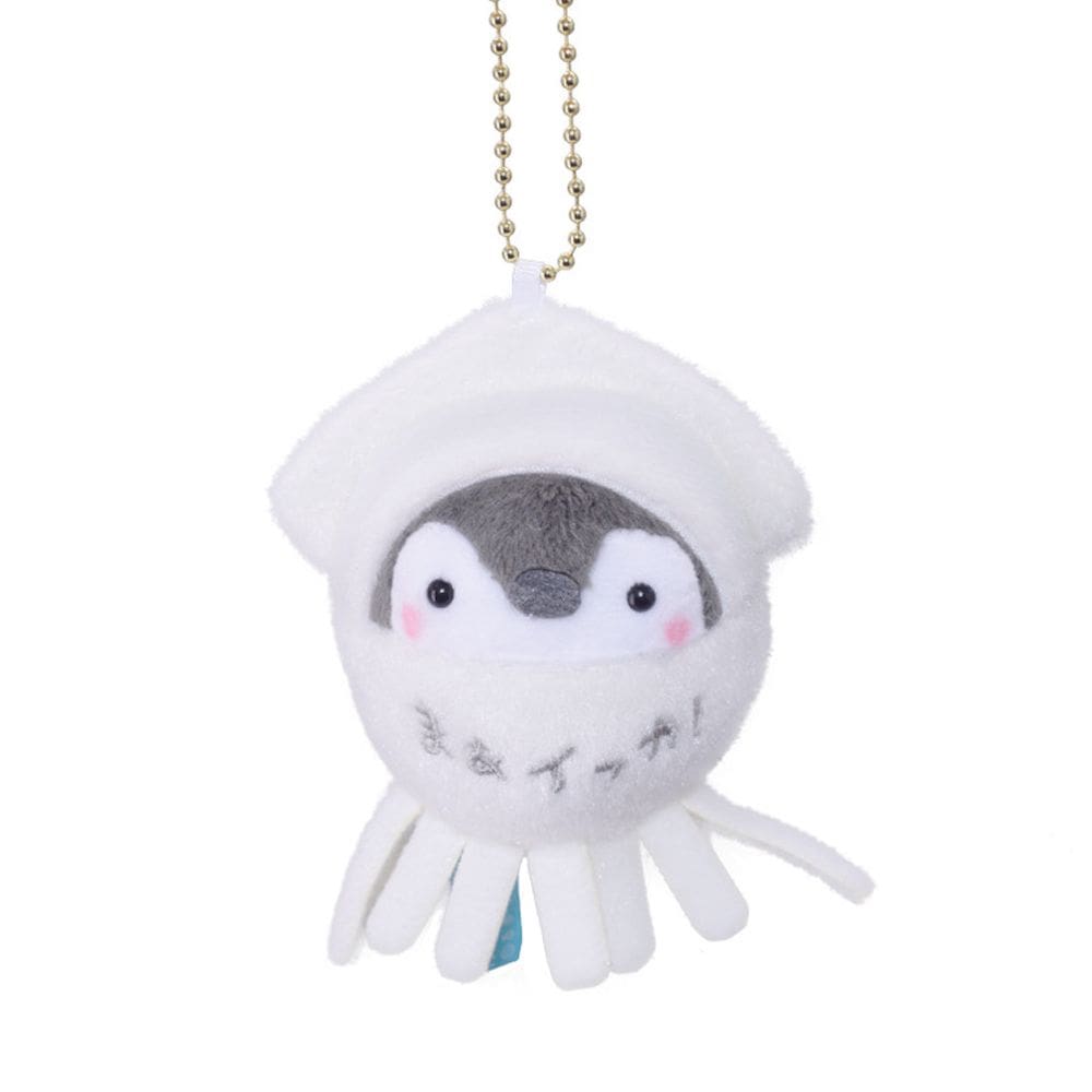 Boneca de pelúcia Squids branca de 8 cm