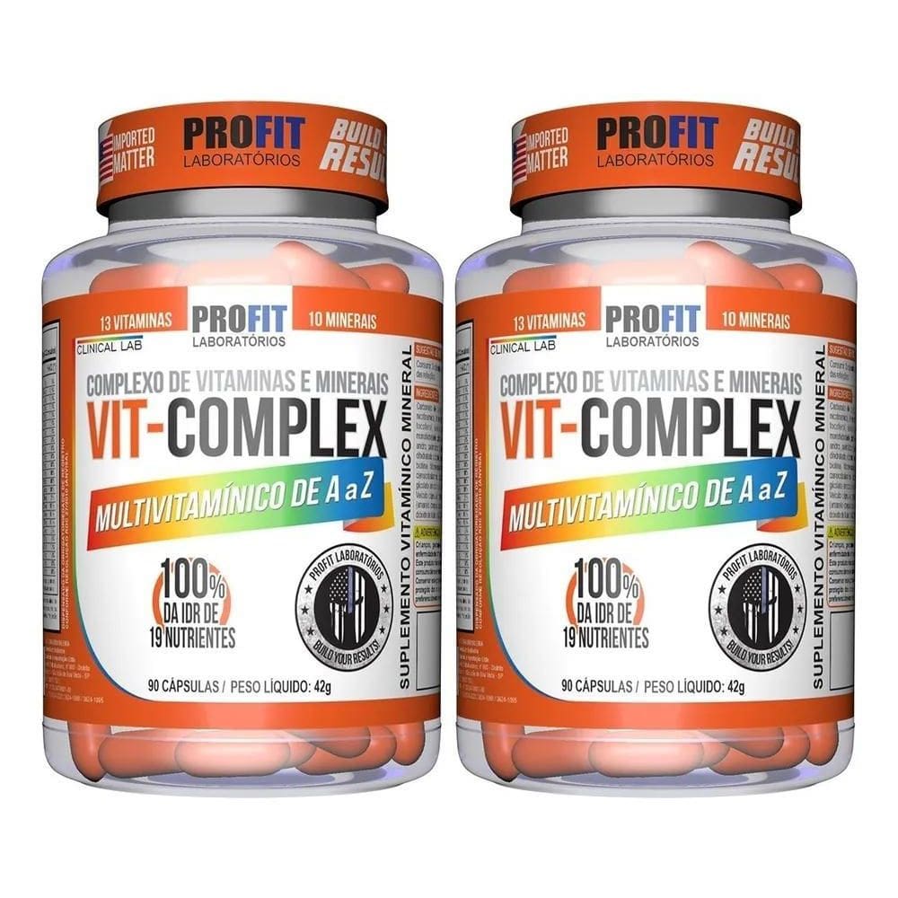 2X 2X Multivitamínico Vit Complex A - Z 90 Capsulas - Profit