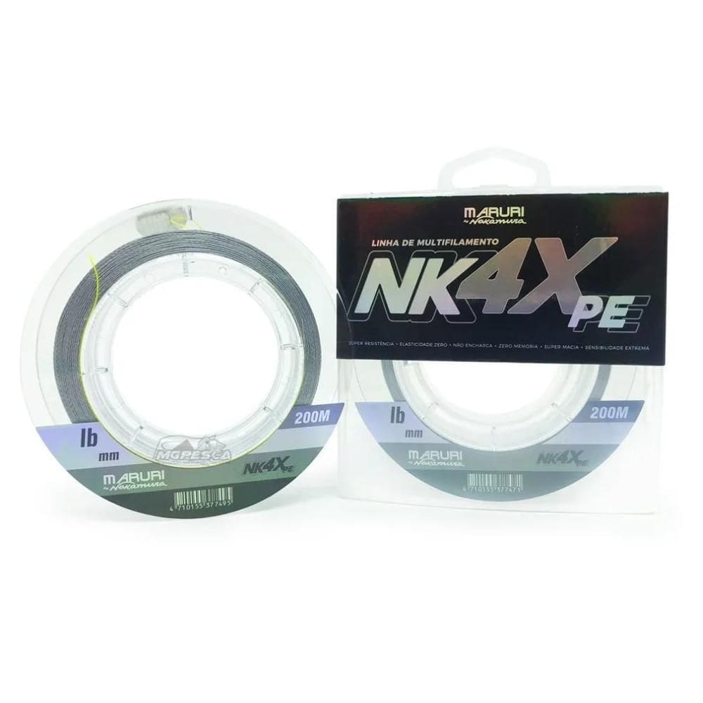 Maruri Linha Mult Nk 4X Cinza 0,16Mm 200M