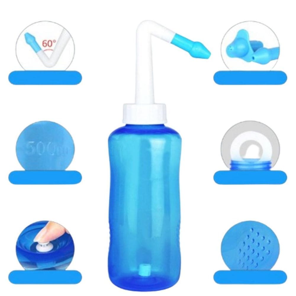 Irrigador Nasal Premium Lavagem Segura Leve