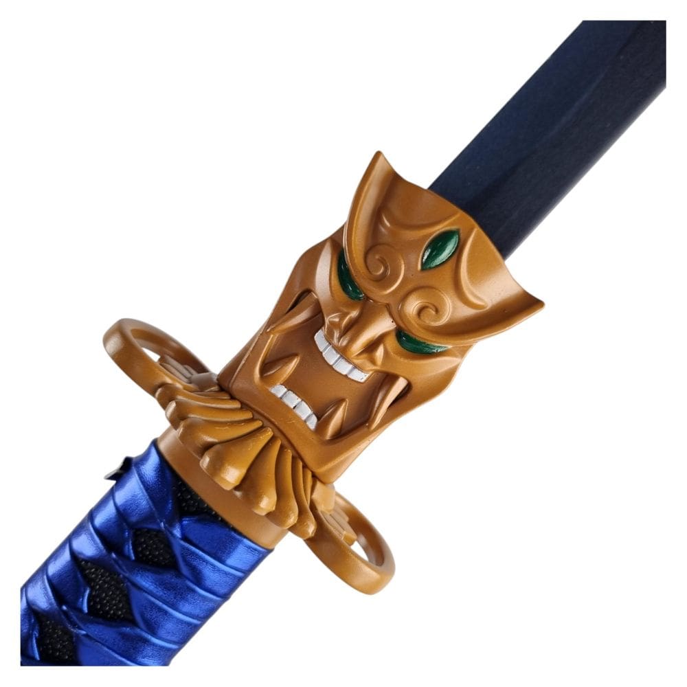 Katana Oni Skin Do Jogo Valorant Azul Tamanho Real Em Aço