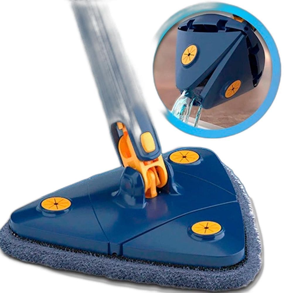 Mop Triangular Portátil Limpeza De Qualidade Onde For