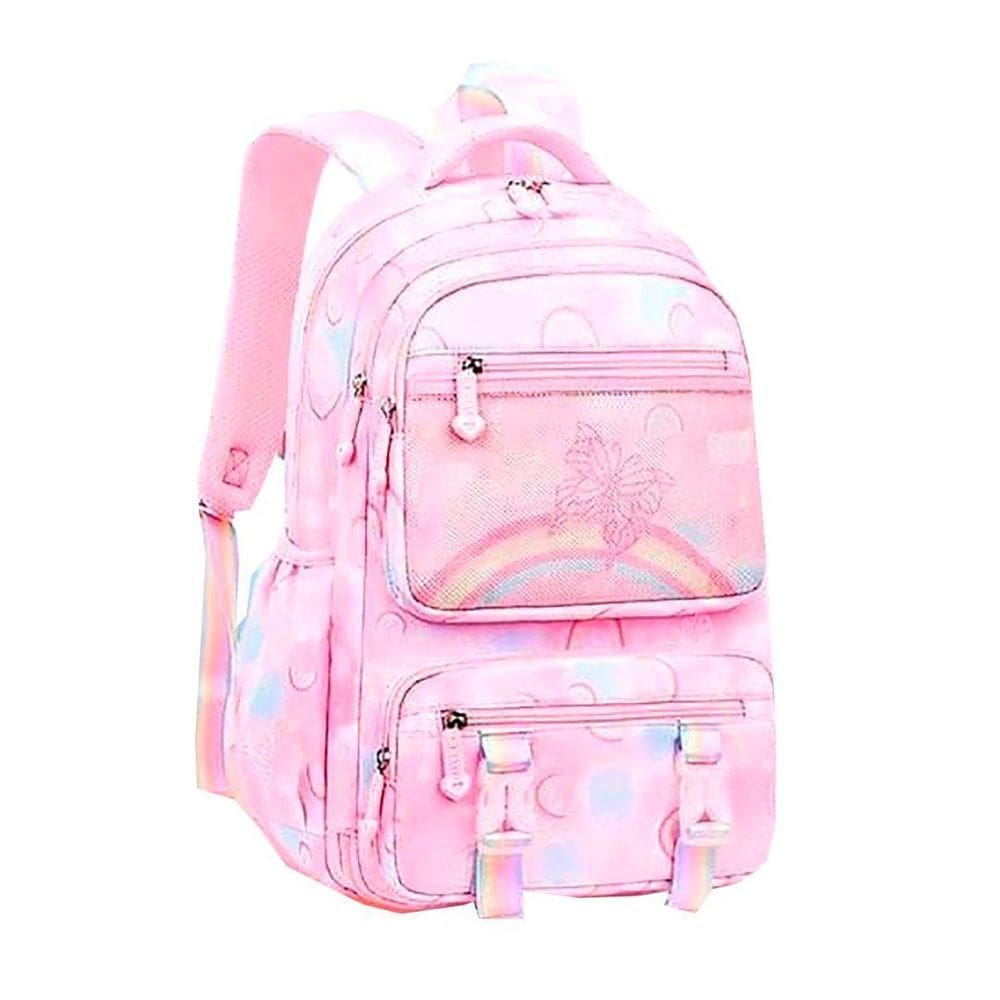 Mochila Infantil Escolar Arco Íris Fg105