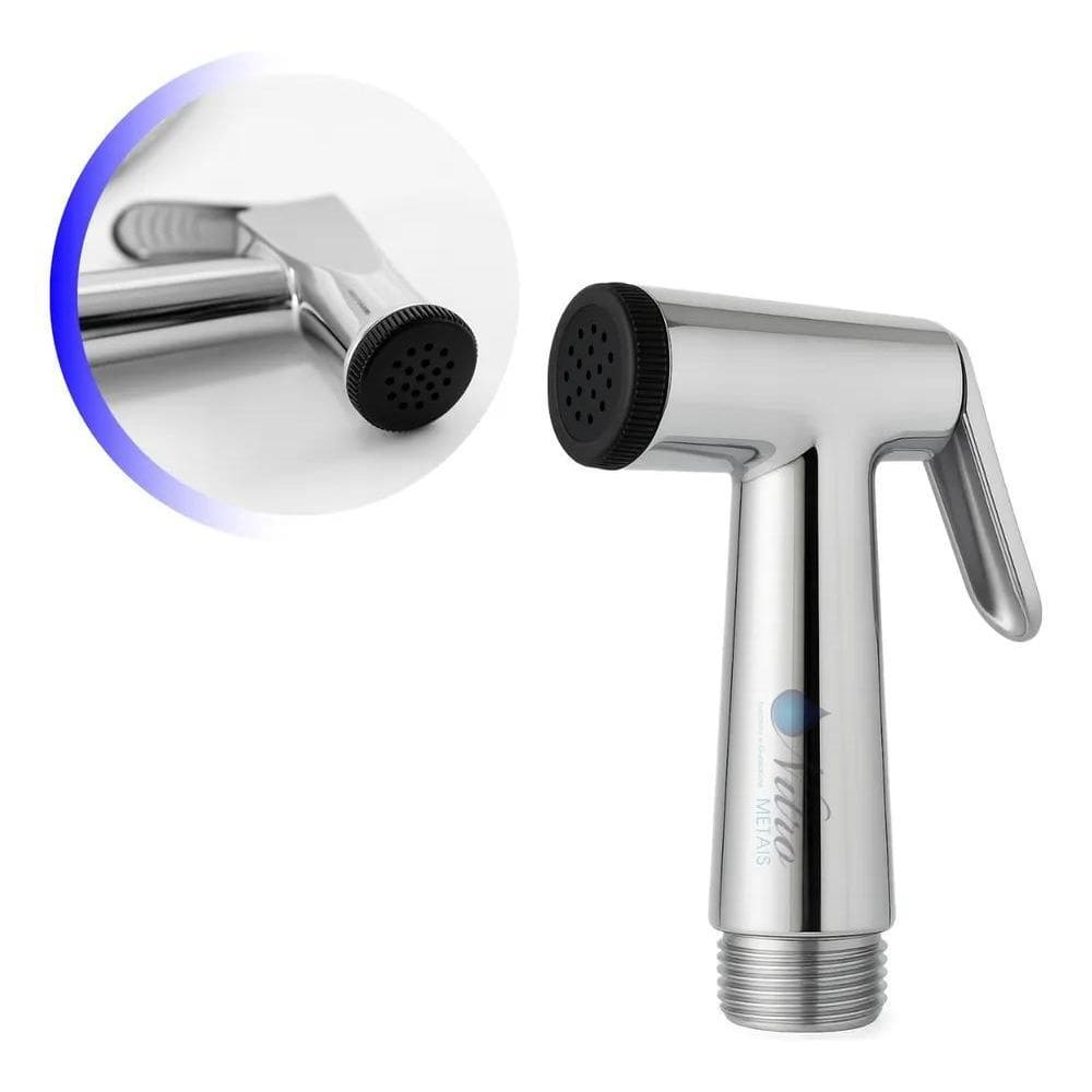 2X Gatilho Em Metal Cromado Para Ducha Manual E Ducha Higien