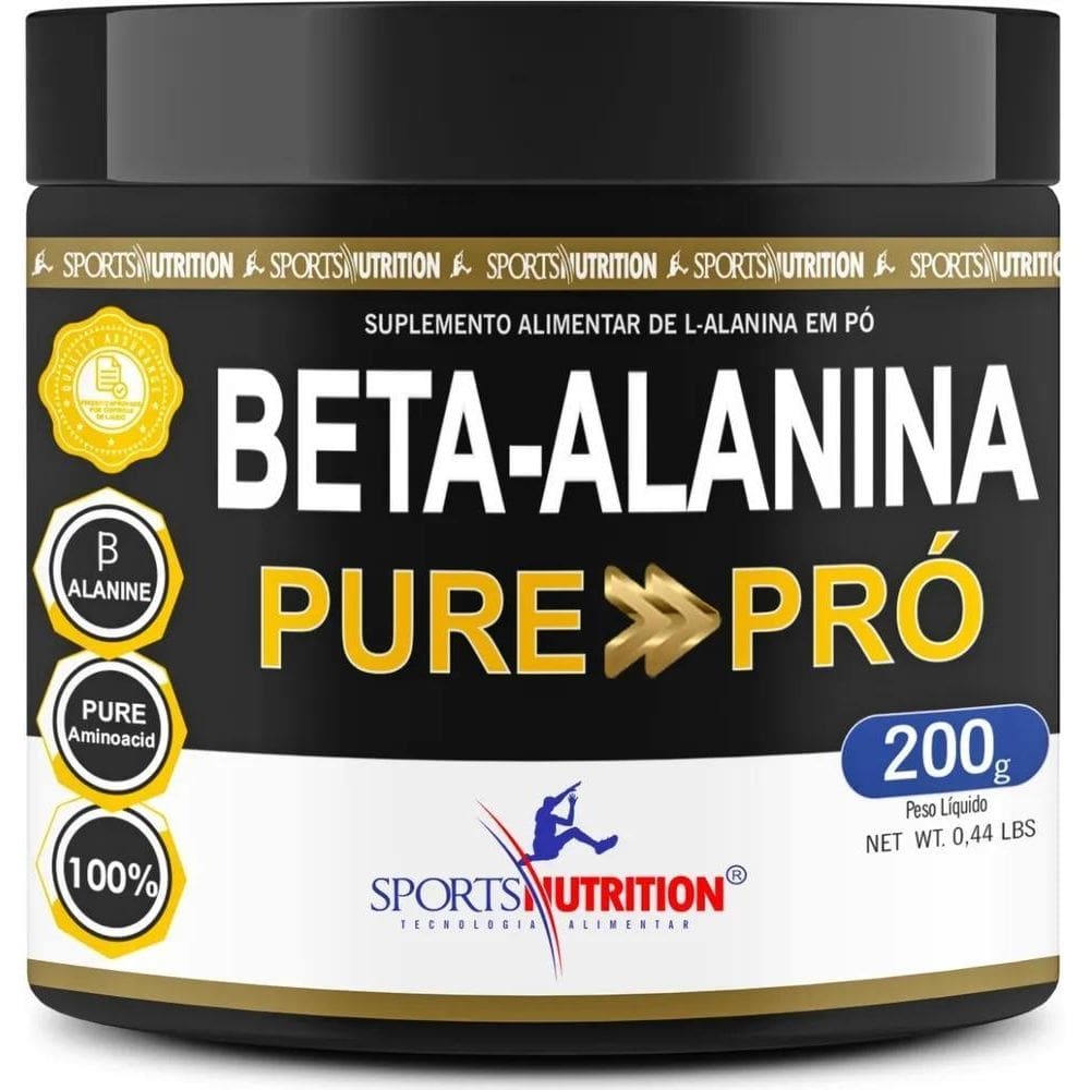 2X Beta Alanina 2000Mg 100% Pura - Fórmula Exclusiva Com 100