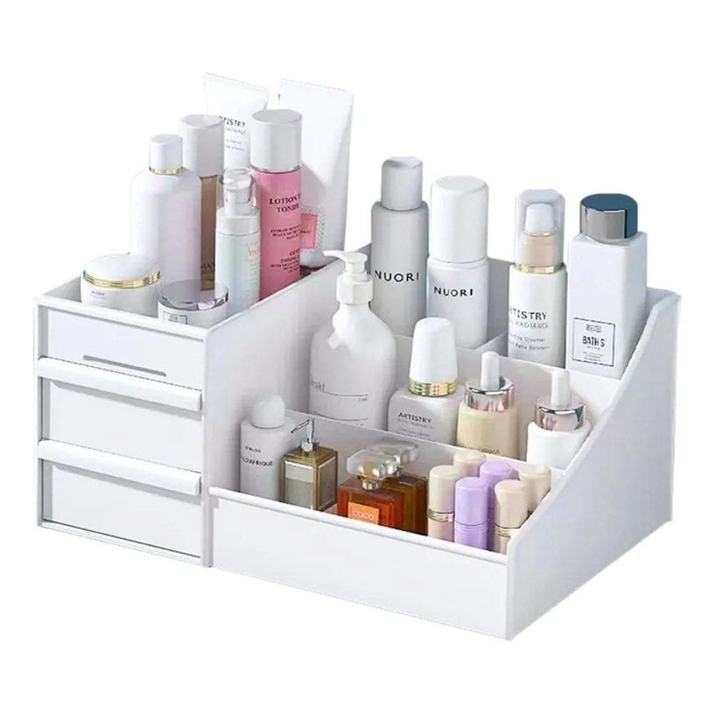 2X Organizador De Maquiagens Perfumes Cosméticos Grande Lind