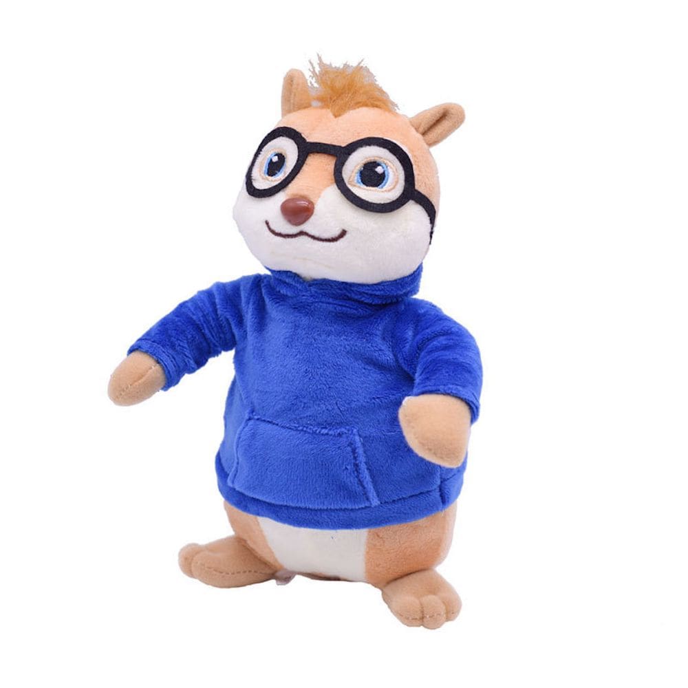 Boneca de brinquedo de pelúcia Alvins And Chipmunks Anime 18cm