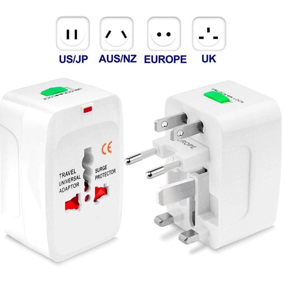 Plug De Tomada Universal Fácil De Usar Com Suporte Global