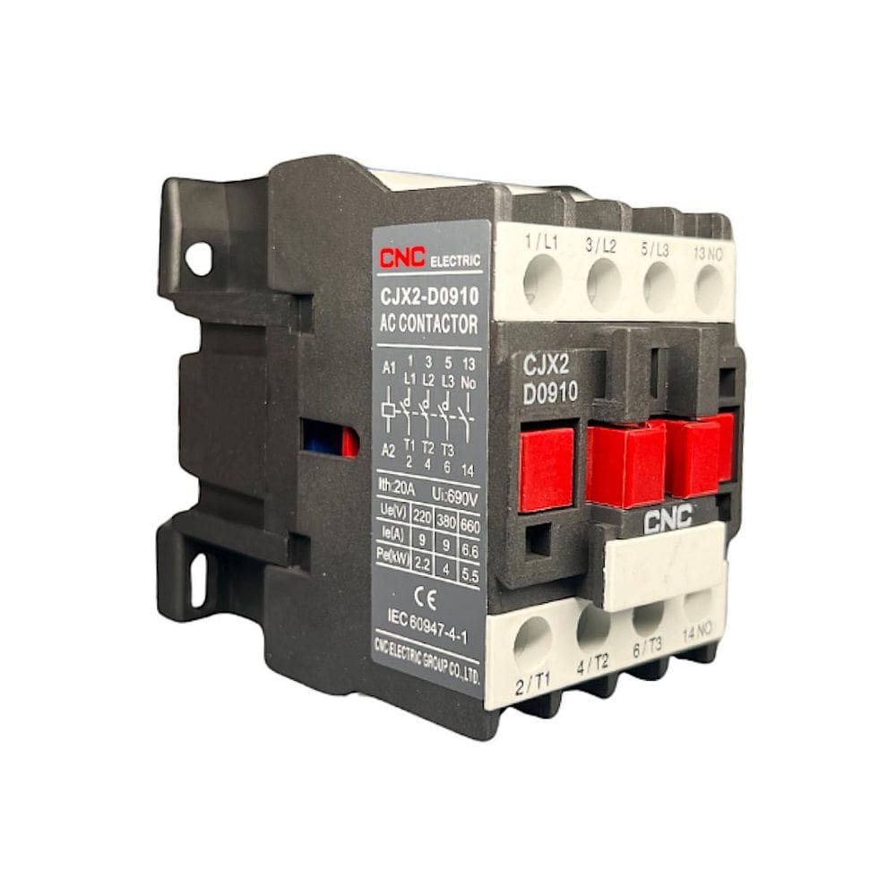 Contator Trifásico Tripolar Cjx2 - D 0910 110V 9A