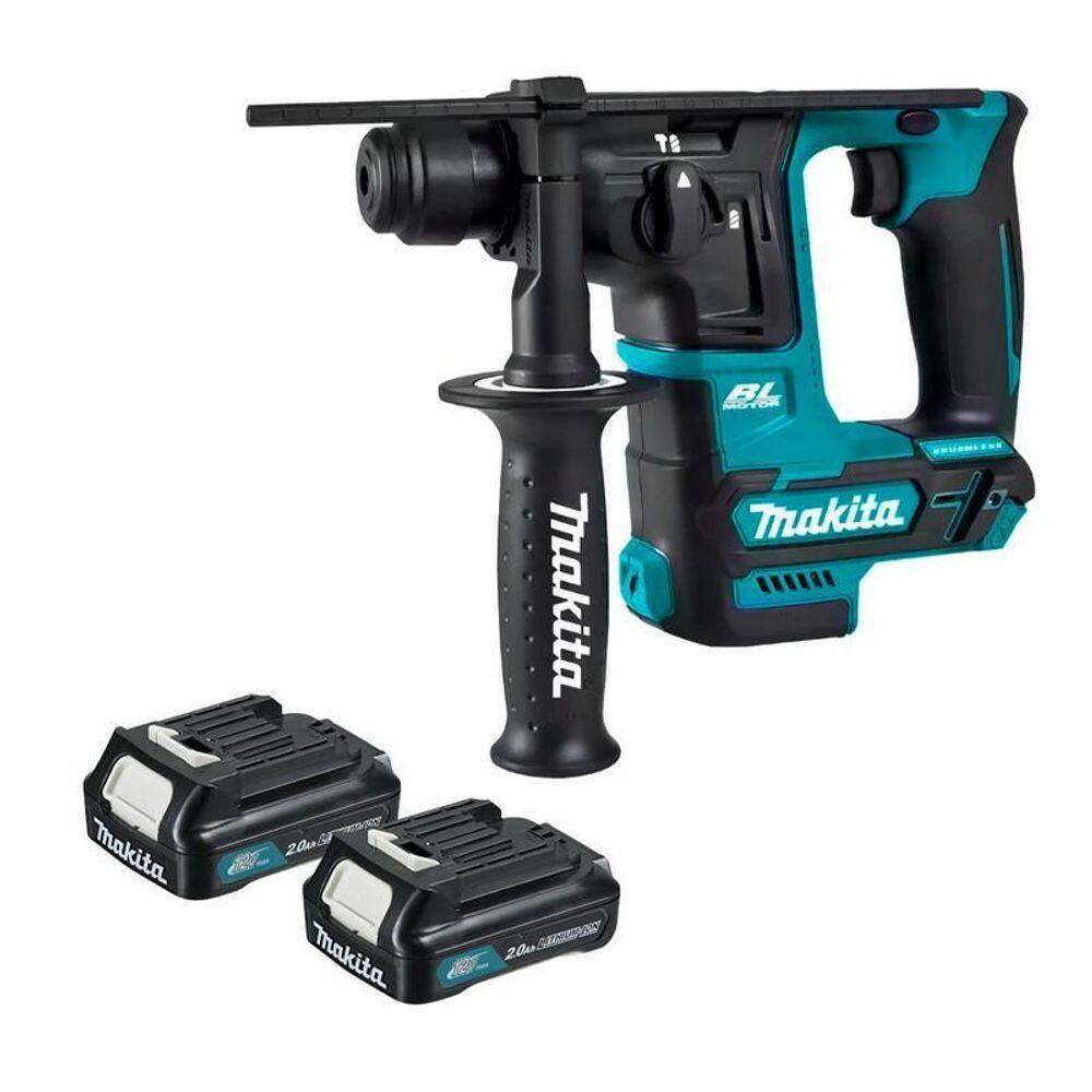 Martelo Rotativo Perfurador 12V Makita Hr166Dz + 2Bat De 2Ah