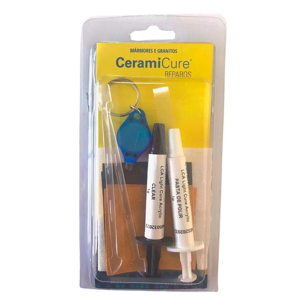 2X Kit Repara Lascados Em Mármores E Granitos - Ceramicure