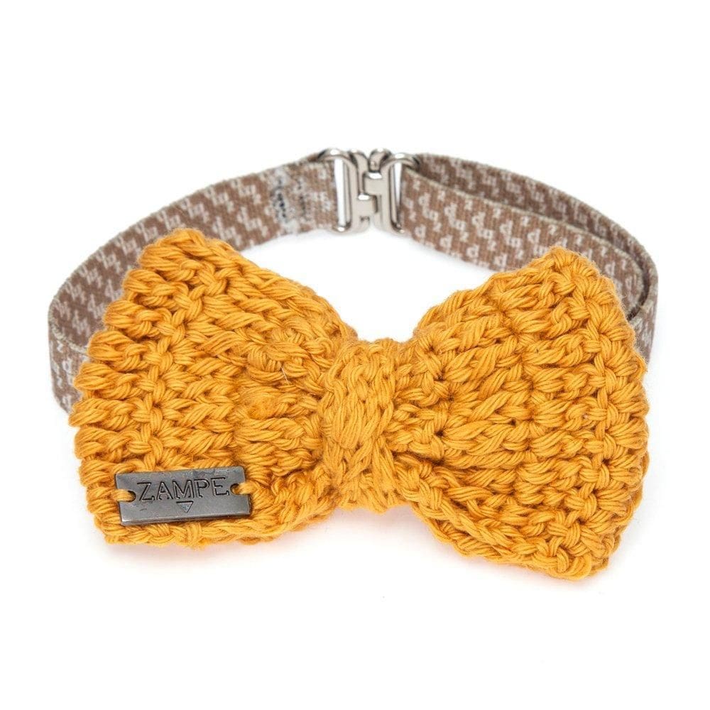 Gravata Em Crochet - Amarelo - P