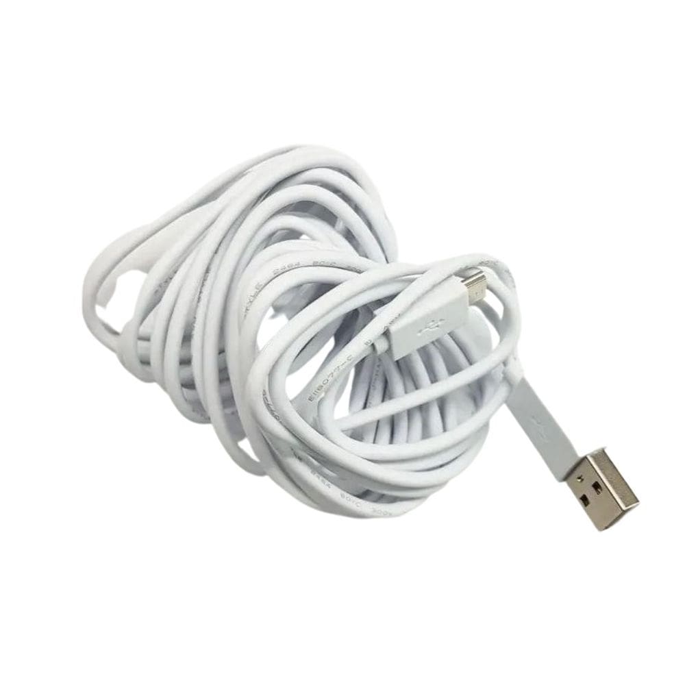 Cabo Alim. 3m Branco p/ Câmeras IP Mibo Intelbras