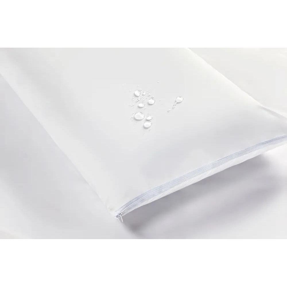 2X Kit 2 Capas Protetoras Impermeáveis 180 Fios Travesseiros