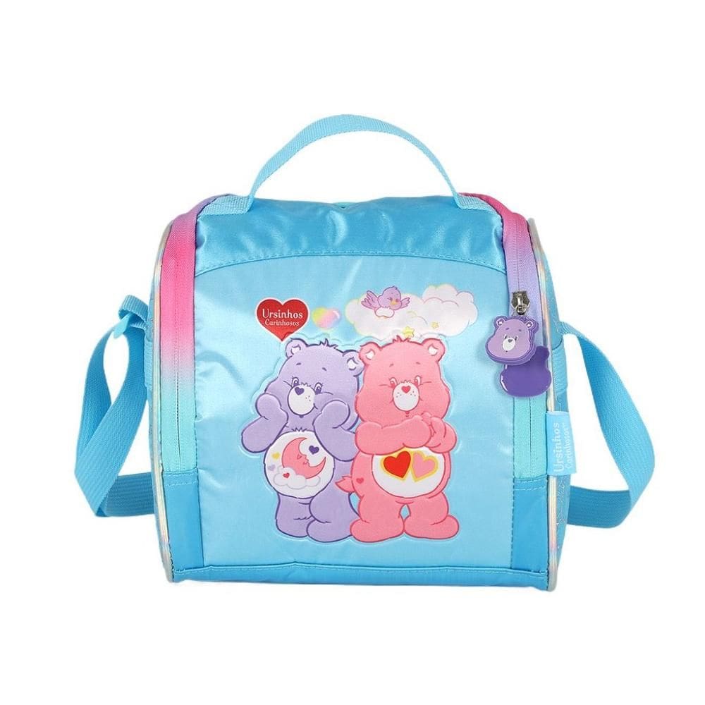 Lancheira Escolar Luxcel Ursinhos Carinhosos Azul