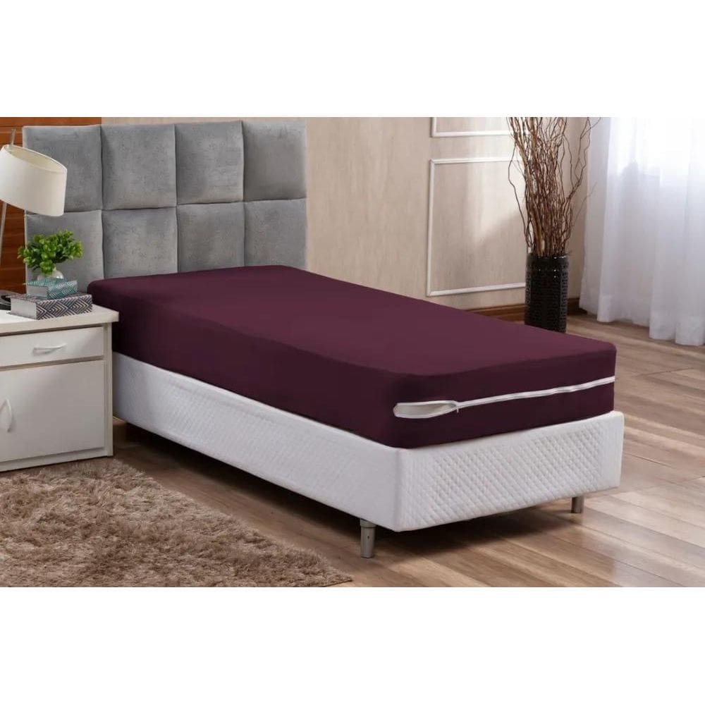 2X Capas De Colchão De Malha Garmatura 55