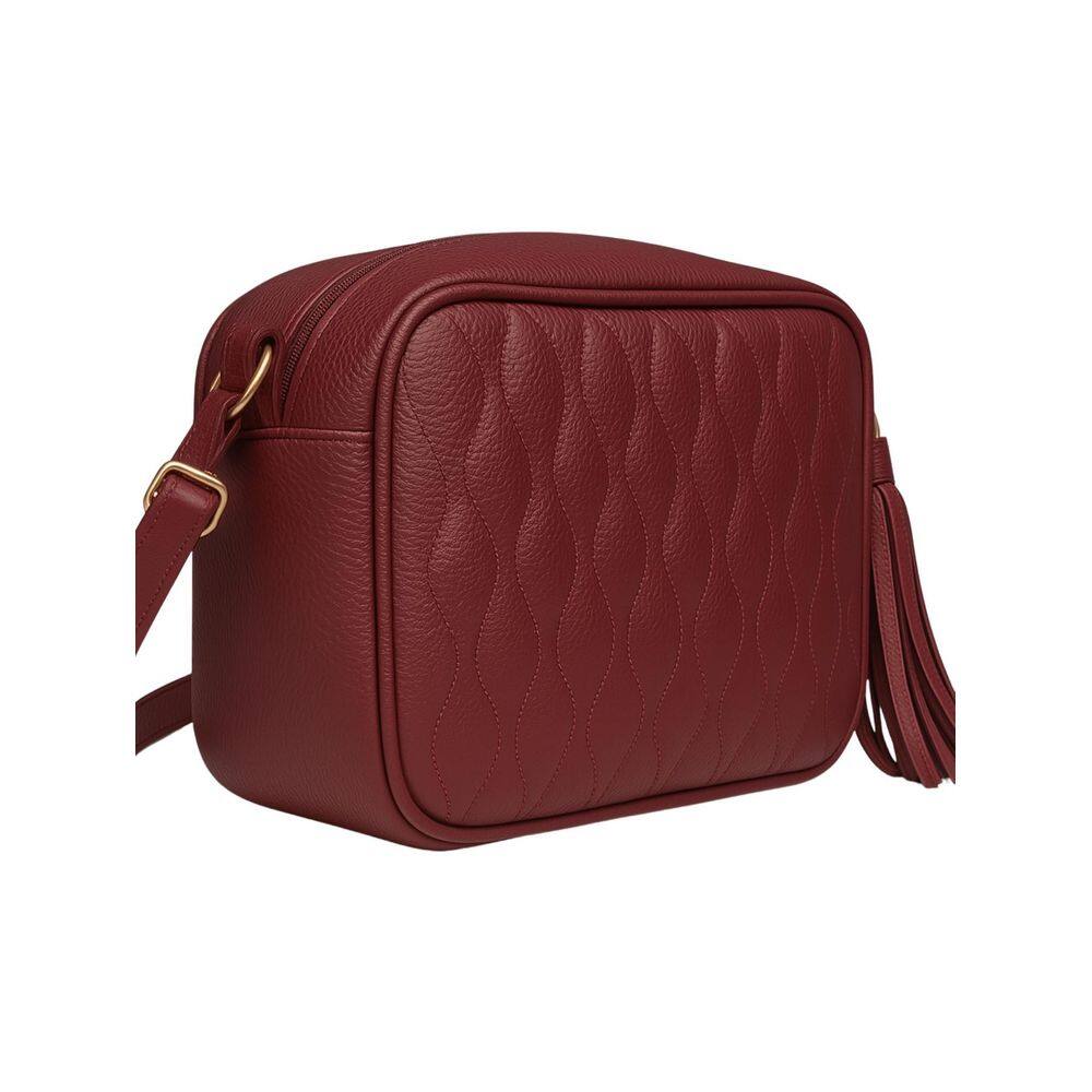 Bolsa Feminina Couro Atual Colors 1563 - Vinho