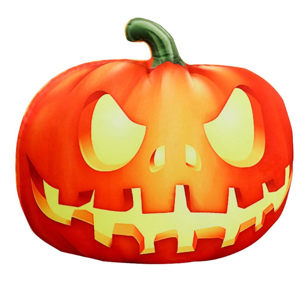Boneca de brinquedo de pelúcia, abóbora de Halloween, 20 cm para crianças e adultos