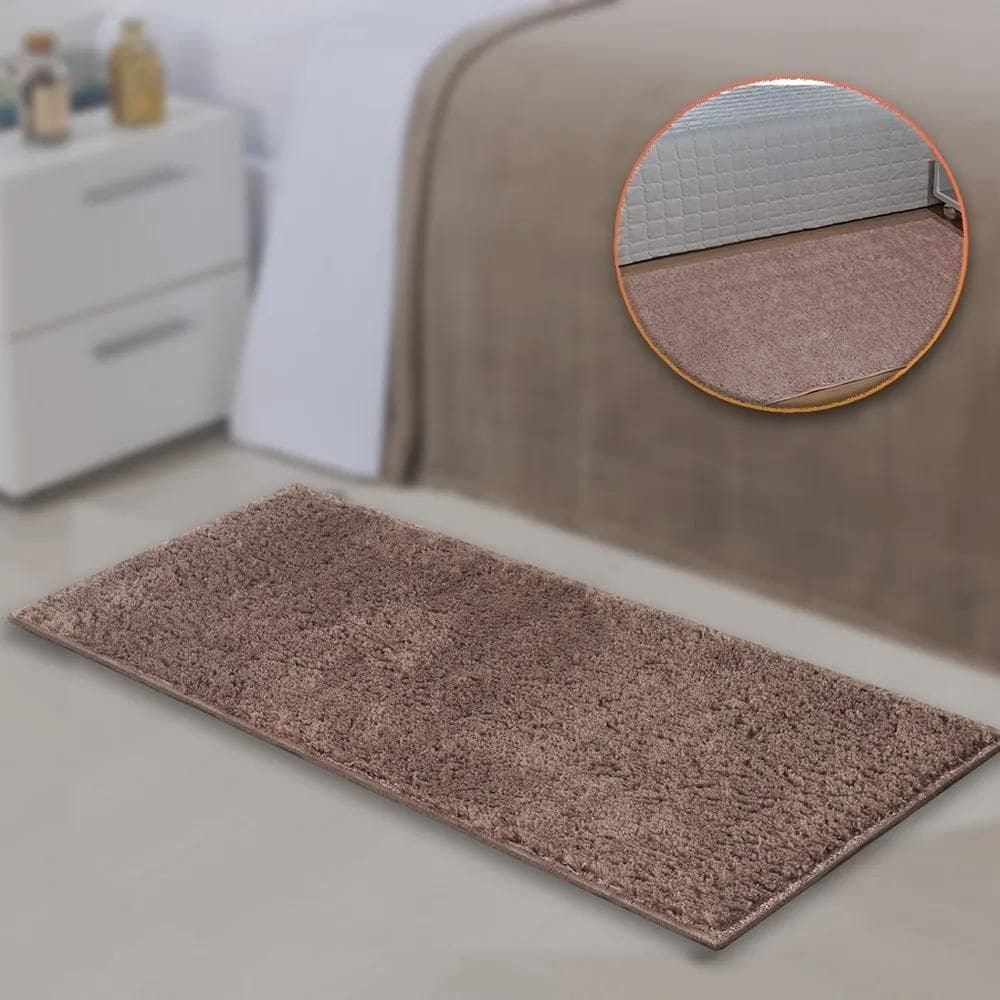 2X Passadeira Classic 50 X 100 Cm Nude Rosê Tapetes Oasis Co