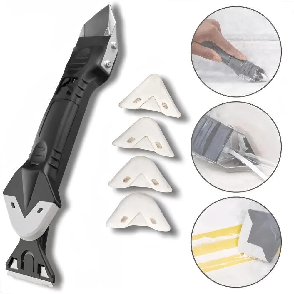 2X Espátula Removedora E Aplicadora De Silicone E Rejunte C/