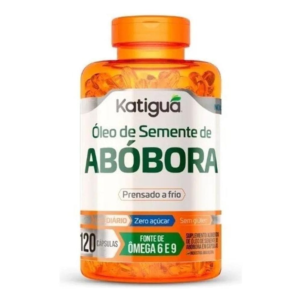 2X Katigua Oleo De Semente De Abobora 1000Mg 120 Cápsulas Se