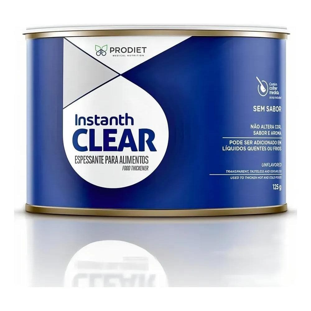 2X Espessante Para Alimentos Instanth Clear 125G Prodiet Sem