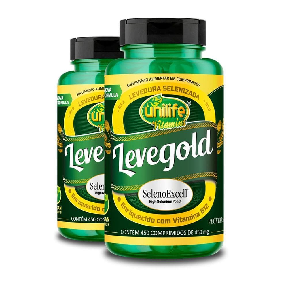 Kit 2 Levegold Unilife 450 Comprimidos 450Mg