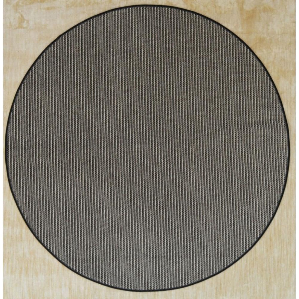 Tapete Redondo Artesanal Look Gerbera B 150 Cm