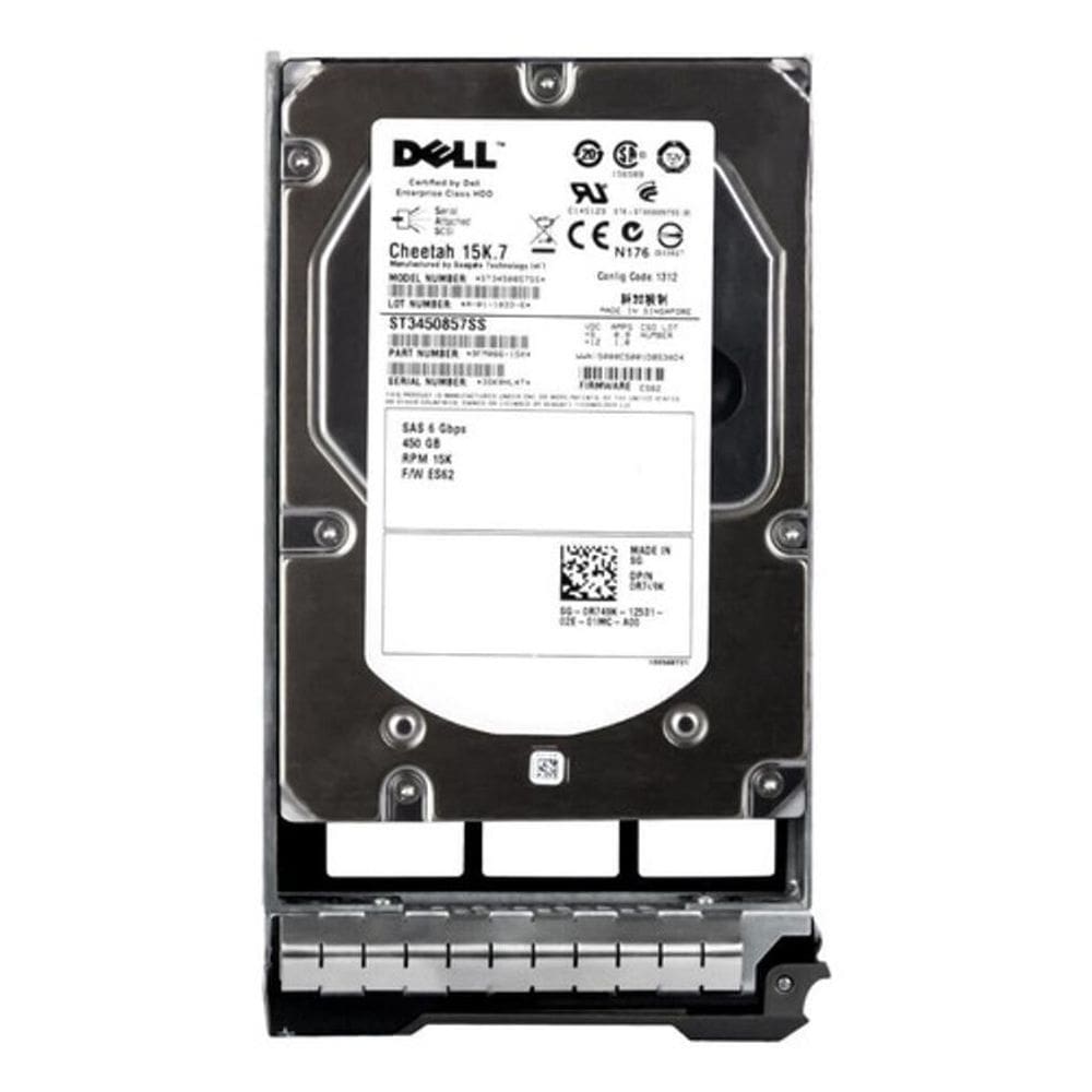 Hd Sas 3.5 Servidor Dell 450Gb 15K.7 6G 0R749K R749K
