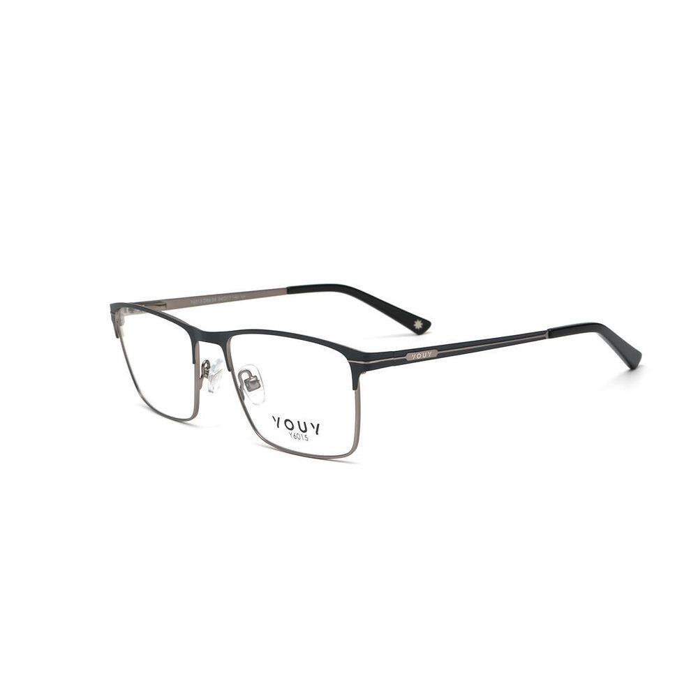 Armação De Óculos Youy Y6015Db654 Cinza Fosco