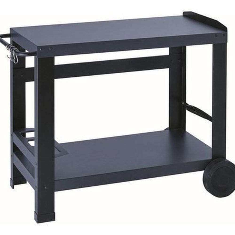 Carrinho De Apoio Bar Churrasqueira Em Alumínio 90X47X57Cm