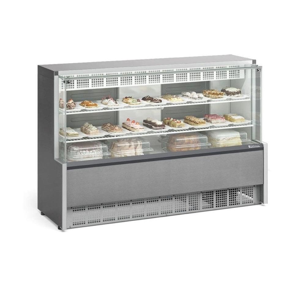 Vitrine Refrigerada Dupla Função Gelopar 1,75 m Inox 127V GPEA-175R TI