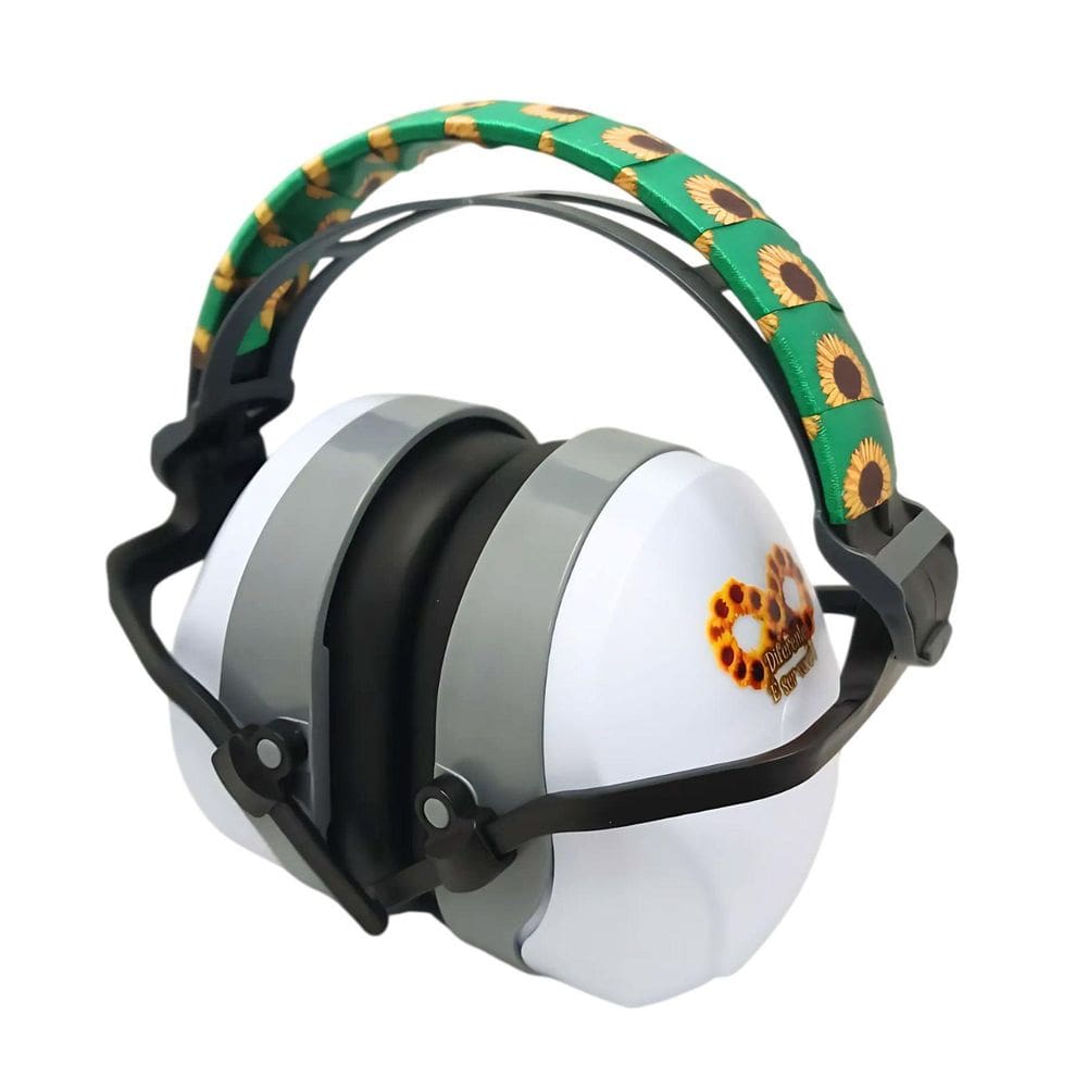 Abafador De Ruidos Para Autistas 26 Db Branco Girassol