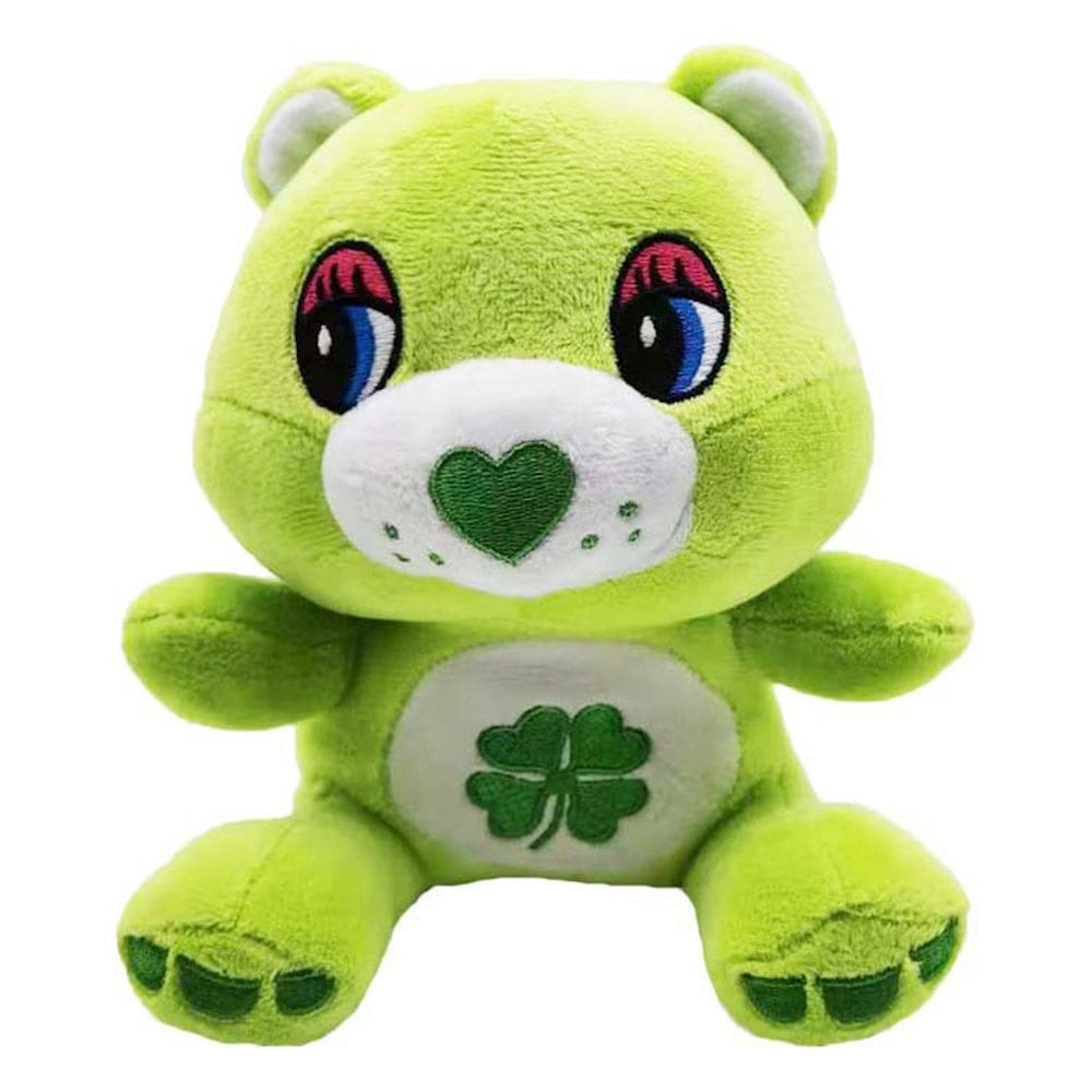 Brinquedo de pelúcia Rainbow Bear Anime Verde 20cm