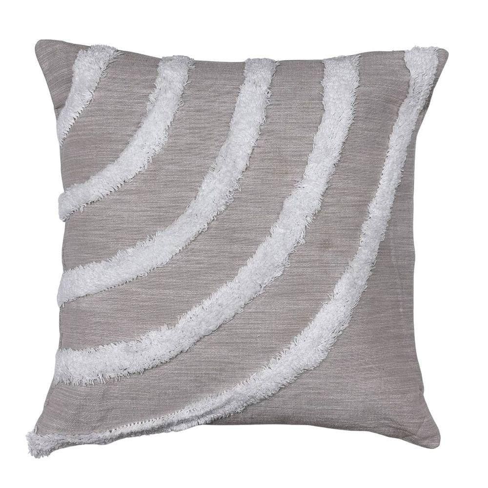 Capa De Almofada Fuzzy Boho Nude