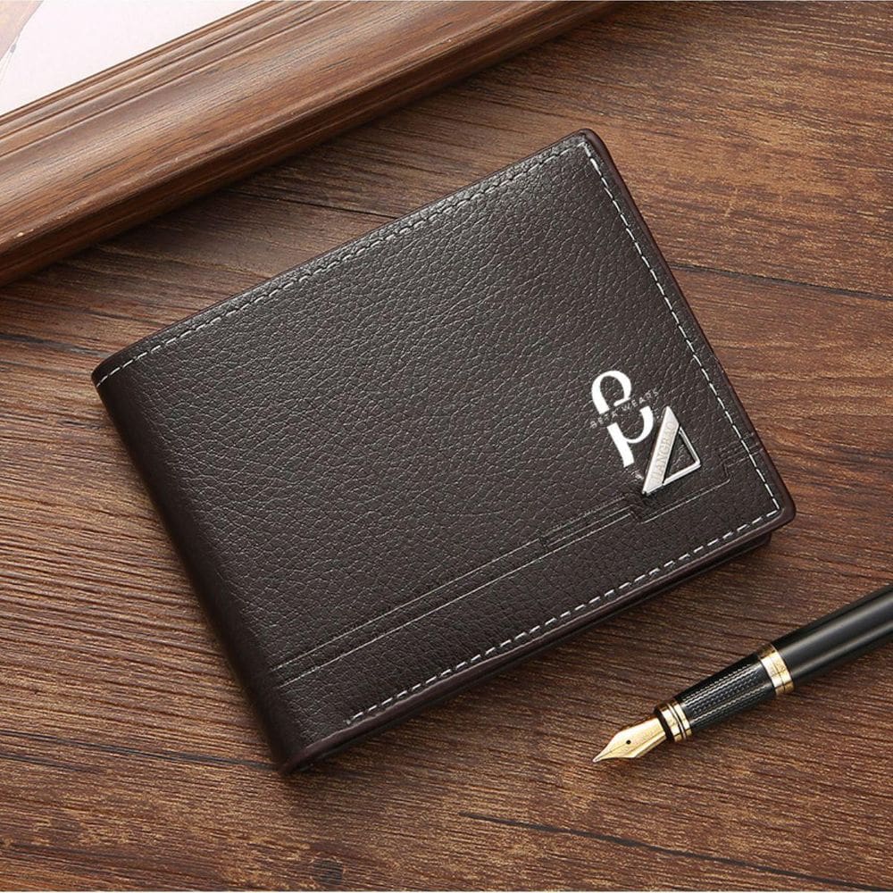 Carteira Masculina Premium Com Porta Cartões Bolso Interno