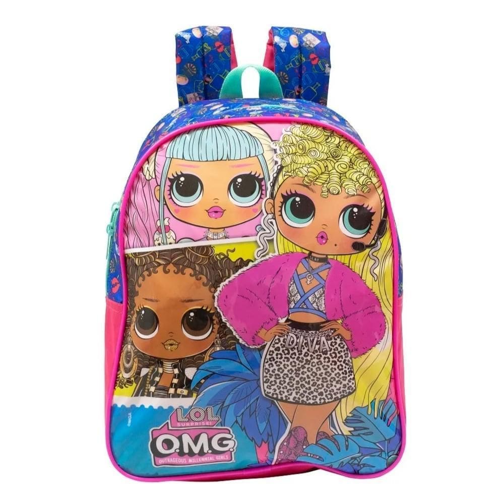 Mochila Infantil De Costas Lol Omg Grande Ref 10823 Xeryus