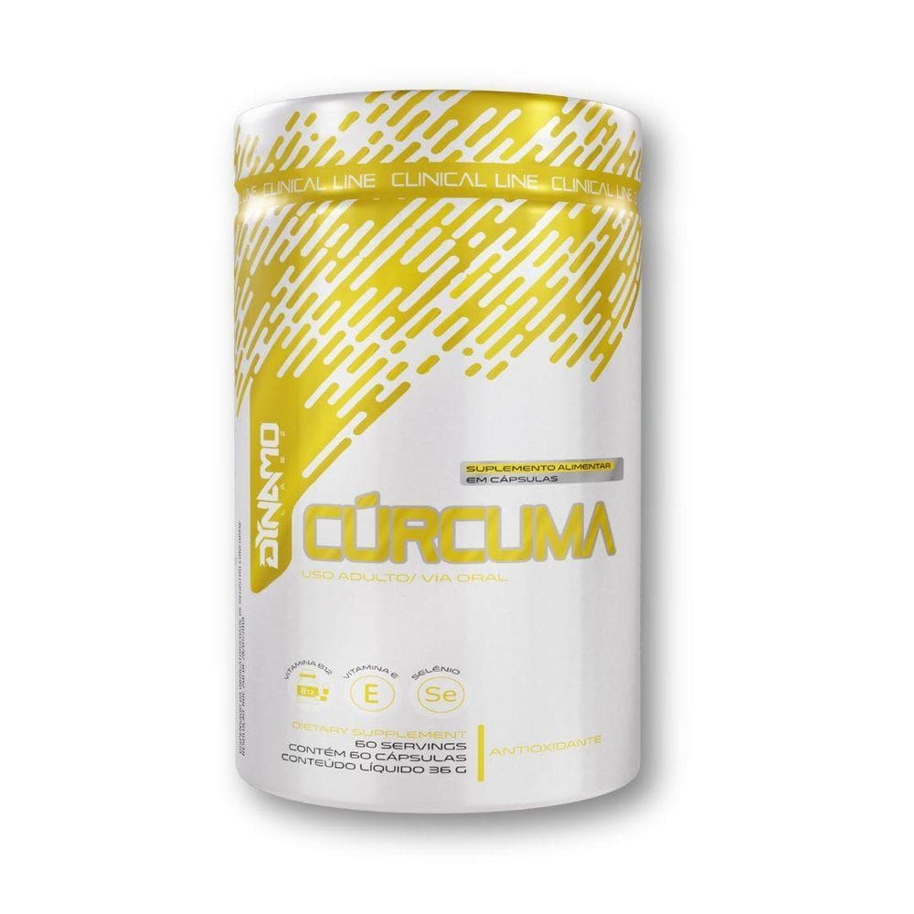 Cúrcuma Em Capsulas 60 Caps Dynamo Labz - Sem Sabor