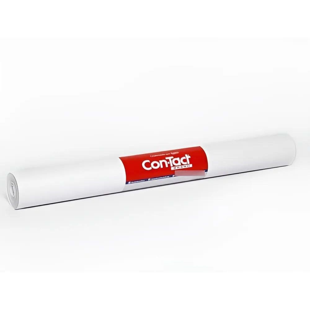 Papel Adesivo Contact Orig. Branco Fosco 2M X 45 Cm