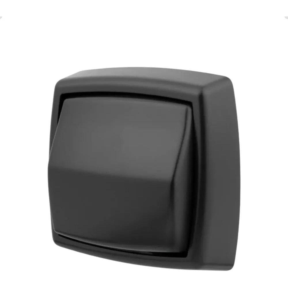 2X Acabamento Para Válvula Descarga Deca Hydra Max Abs Preto