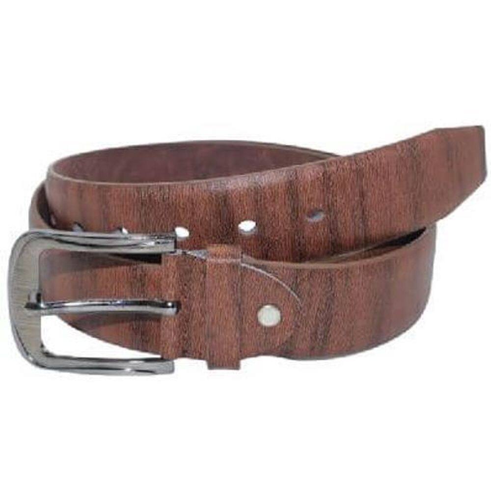Cinto Correia Social Sintético Masculino Marrom Luxo 1