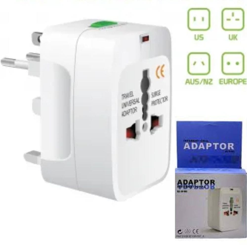 Adaptador De Tomada Com Proteção Seguro E Resistente