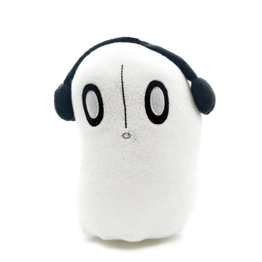 Boneca de pelúcia Undertales branca 24cm