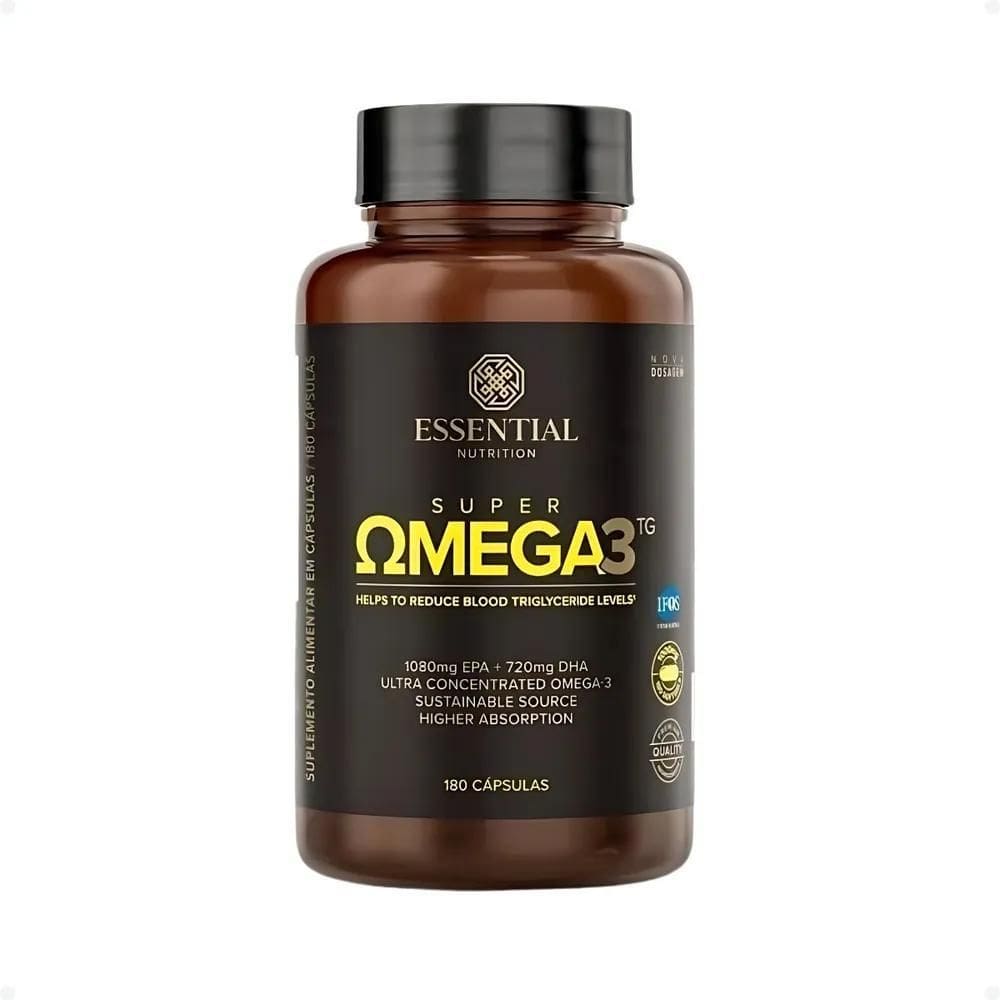2X Super Omega 3 Tg 1000Mg 180Caps Essential Nutrition Origi