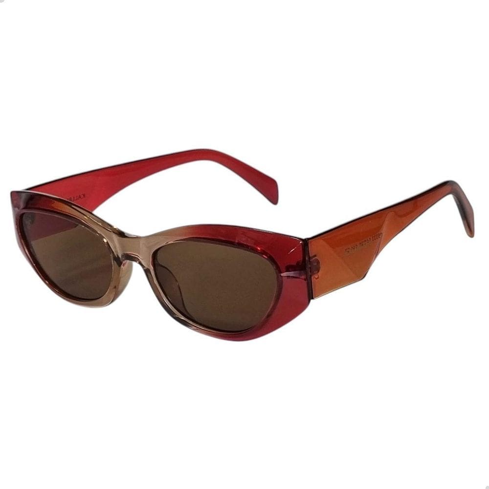 Óculos De Sol Coloridos Da Moda Tendência Verão Lentes Uv400