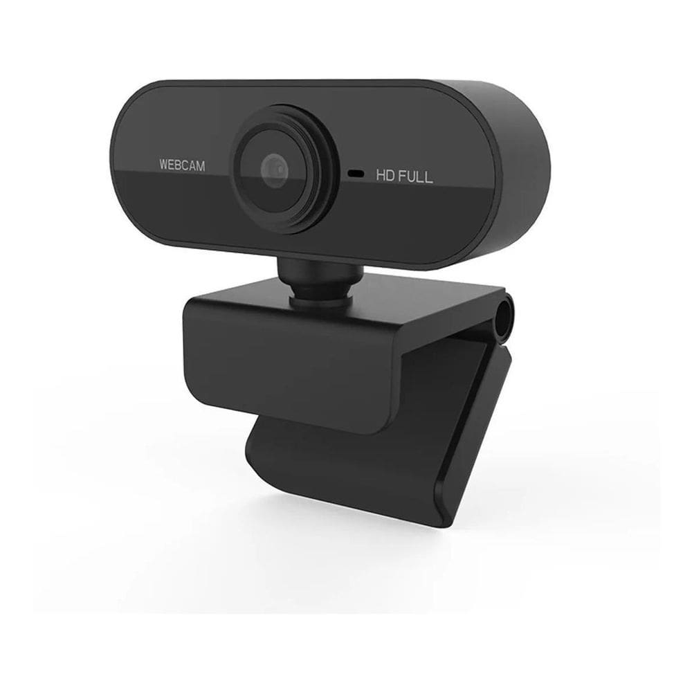 Full Hd 1080P Webcam Microfone Visão 360º Computador Câmera.