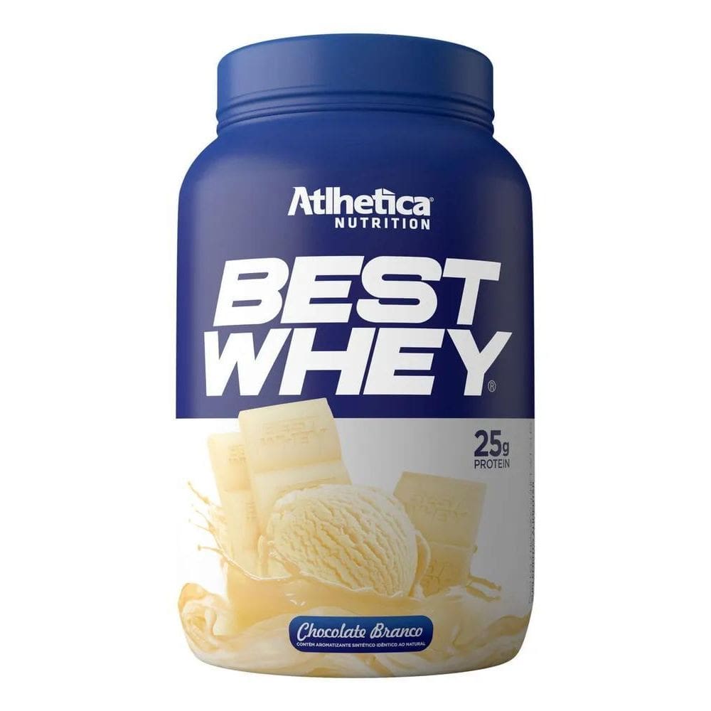 2X Proteína 25G Best Whey Protein Atlhetica Nutrition 900G S