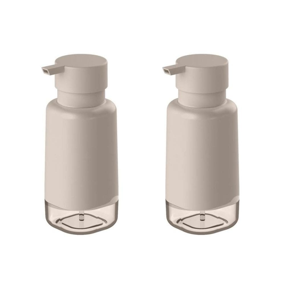 Kit Porta Sabonete 2 Peças Dual Ou Banheiro Lavabo